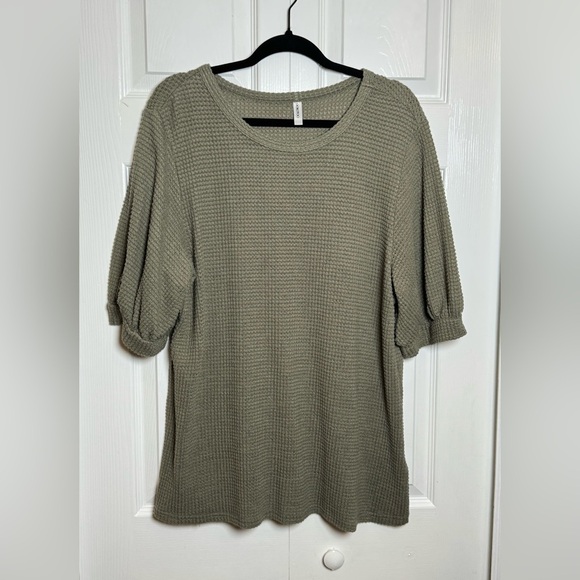 Dokotoo Tops - Elegant Olive Women's Knit Top